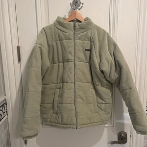 Vans Green Puffer Jacket